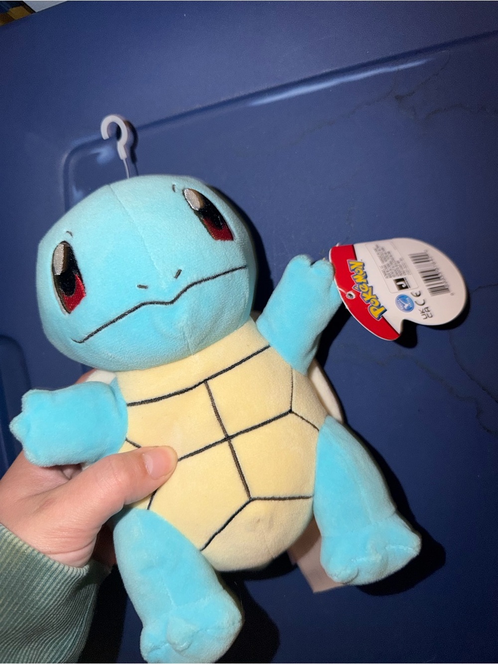 Pokemon Squirtle Plush - Light Blue and Cream